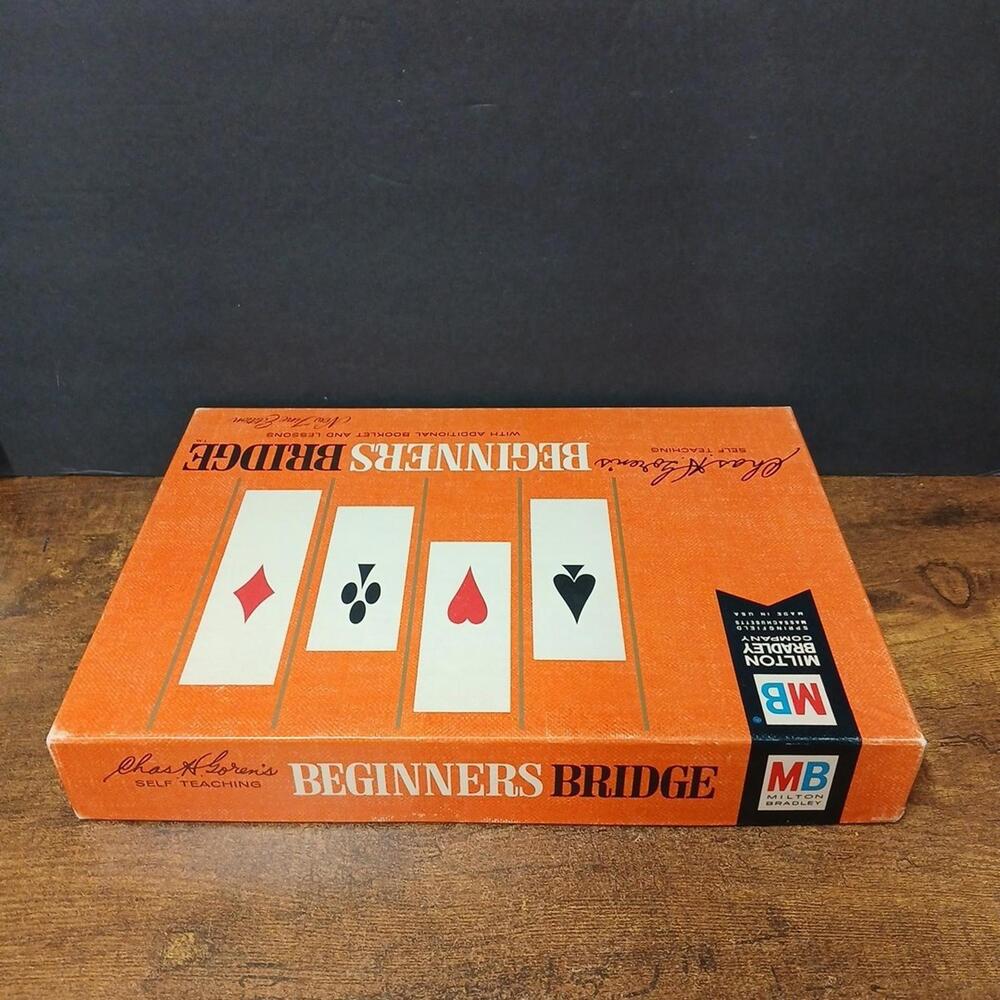 Vintage Milton Bradley Goren’s Beginners Bridge Set w/ Addt'l Booklet & Lessons - Picture 7 of 8